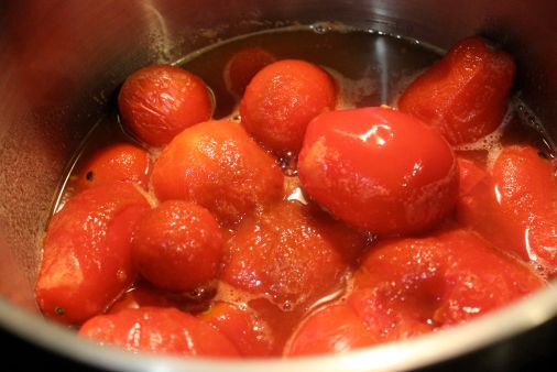 Tomatoes ready to cook!